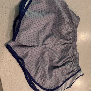 Nike Blue and Gray Patterned Shorts